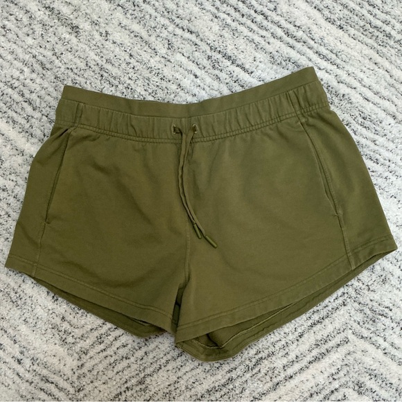 Lululemon | Sage Green Inner Glow High Rise Shorts 3" size 10 - Picture 1 of 8
